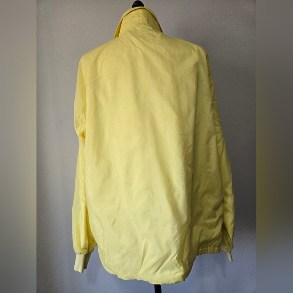 1988 Calgary Winter Olympic Vintage Antigua Butter Yellow Jacket. Size Large - Picture 6 of 11